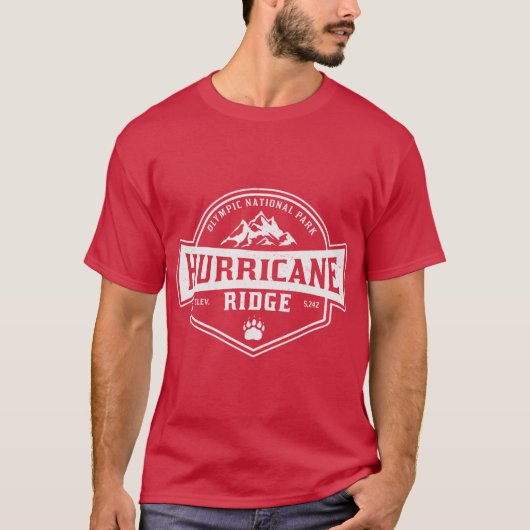 ハリケーンリッジ オリンピック国立公園 ギフト Tシャツ (正面)