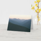 ハリケーンリッジ カード (黄色い花)