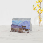 ハリケーンリッジ カード (黄色い花)