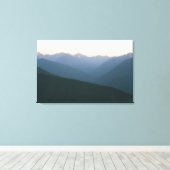 ハリケーンリッジ キャンバスプリント (インサイチュ (ウッドフロア))