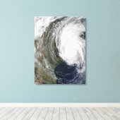 ハリケーンリリ2 キャンバスプリント (インサイチュ (ウッドフロア))