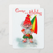 ハリケーンレリーフ、 浮き彫り格言チーム – ホリダ格言 シーズンカード (正面/裏面)