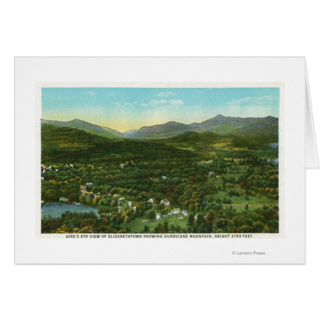 ハリケーン山市空中景観 (正面横)