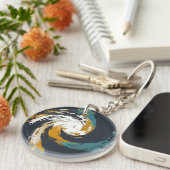 ハリケーン旋回 キーホルダー (正面右)