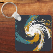 ハリケーン旋回 キーホルダー (正面)