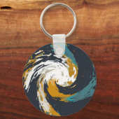 ハリケーン旋回 キーホルダー (正面)