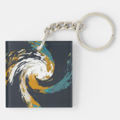 ハリケーン旋回 キーホルダー (裏面)