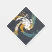 ハリケーン旋回 スタンダードランチョンナプキン (角)