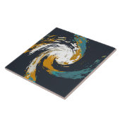 ハリケーン旋回 タイル (側面)