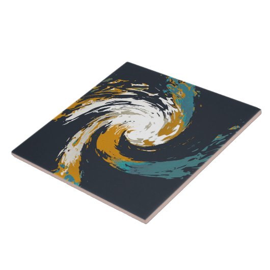 ハリケーン旋回 タイル (側面)