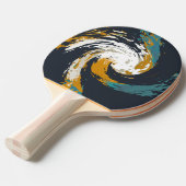 ハリケーン旋回 卓球ラケット (正面アングル)