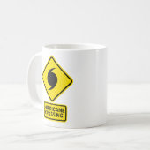 ハリケーン横断 コーヒーマグカップ (正面左)