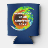 ハリケーン生存者パーソナライズされたのカスタム 缶クーラー (正面)
