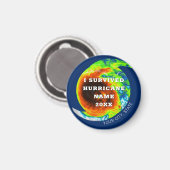 ハリケーン遺族パーソナライズされた記念 マグネット (正面/裏面)