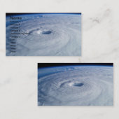 ハリケーン・イザベルの無料の写真名、追加… 名刺 (正面/裏面)