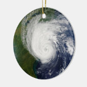ハリケーン・イザベルの目2003年9月18日 セラミックオーナメント (左)