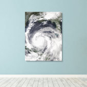 ハリケーン・イシドア キャンバスプリント (インサイチュ (ウッドフロア))