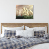 ハリケーン・カップで勇猛さをリードするコロンビア キャンバスプリント (インサイチュ (寝室))