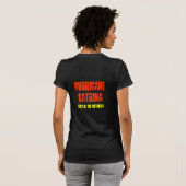 ハリケーン・カトリーナ Tシャツ (裏面フル)