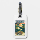 ハリケーン・クリーク・アーカンソー・カラーズ ラゲッジタグ (裏面縦)
