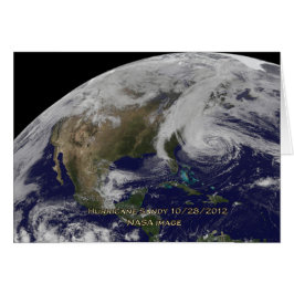 ハリケーン・サンディの衛星観測