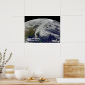 ハリケーン・サンディ宇宙ポスター ポスター (キッチン)