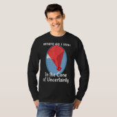 ハリケーン・シーズンの目の不確実性のコーン Tシャツ (正面フル)
