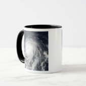 ハリケーン・シーリアの衛星観測 マグカップ (正面左)