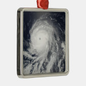 ハリケーン・シーリアの衛星観測 メタルオーナメント (右)