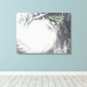 ハリケーン・ディーン2 キャンバスプリント (インサイチュ (ウッドフロア))