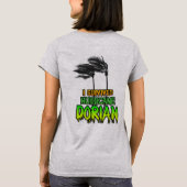 ハリケーン・ドリアンの木々に耐えた Tシャツ (裏面)