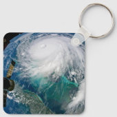 ハリケーン・ドリアンの見解。 キーホルダー (裏面)