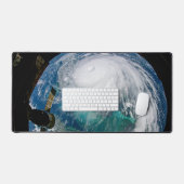 ハリケーン・ドリアンの見解。 デスクマット (キーボード&マウス)