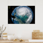 ハリケーン・ドリアンの見解。 ポスター (キッチン)