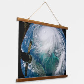 ハリケーン・ドリアンの見解。 吊り下げ型タペストリー (傾斜あり)