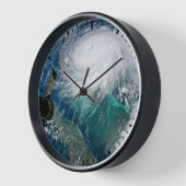 ハリケーン・ドリアンの見解。 壁時計 (傾斜)