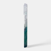 ハリケーン・ドリアンの見解。 iPhone 15ケース (左側面)