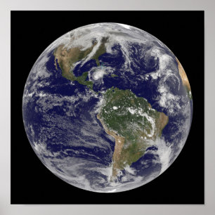 ハリケーン・パロマを示す全地球 ポスター