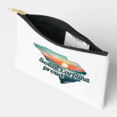 ハリケーン・ヘレン資金調達者サウスカロライナ強 アクセサリーポーチ (見開き)