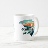 ハリケーン・ヘレン資金調達者サウスカロライナ強 コーヒーマグカップ (正面右)