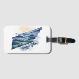 ハリケーン・ヘレン資金調達者テネシー・ストロング ラゲッジタグ