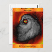 ハリケーン・マタイスカルのイメージポストカード ポストカード (正面/裏面)