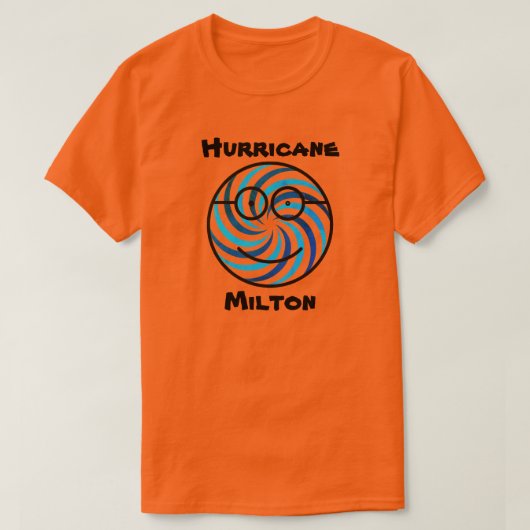 ハリケーン・ミルトン生存者フロリダ嵐 Tシャツ (デザイン正面)