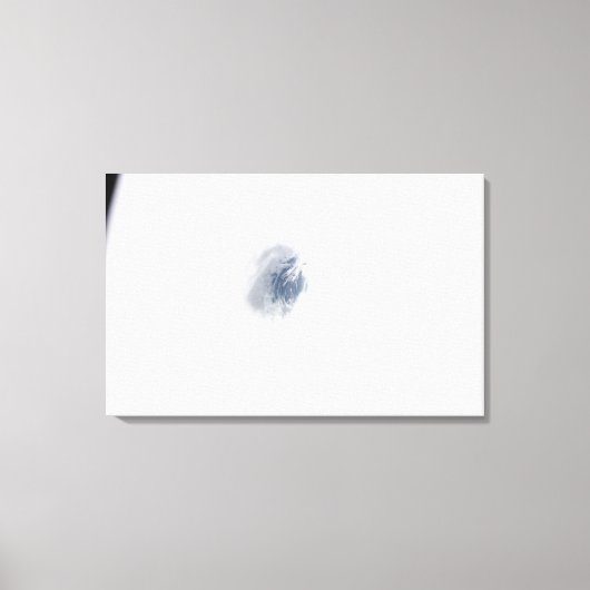 ハリケーン・リタの目 キャンバスプリント (正面)