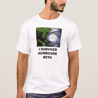 ハリケーン、私はハリケーンSETHを生き延びました Tシャツ