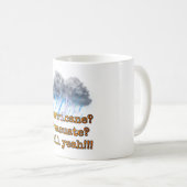 ハリケーン?避難?うんうん!!! コーヒーマグカップ (正面右)