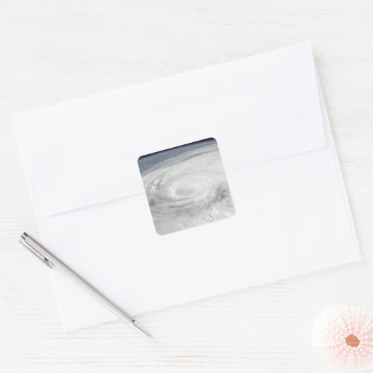 ハリケーンIke 10 スクエアシール (封筒)