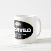 ハリケ生き延びンフィレンツェ コーヒーマグカップ (正面右)