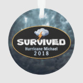 ハリケ生き延びン・マイケル オーナメント (裏面)