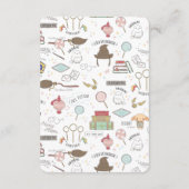 ハリシンプルー・ポッター赤ちゃんシャワーエンクロージャカード エンクロージャーカード (裏面)